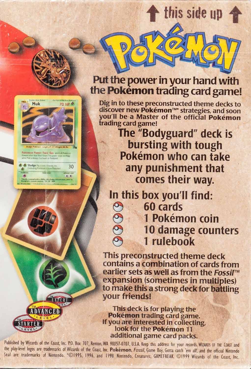 Pokémon Fossil Bodyguard Theme Deck - EN