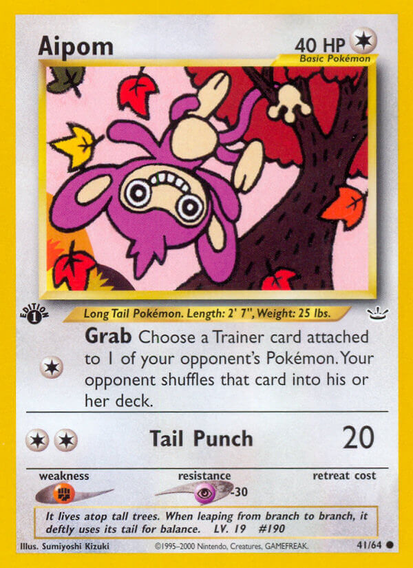Aipom - 41/66 - 1st Edition - EN