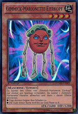 Gimmick-Marionette Eierkopf - Yu-Gi-Oh!