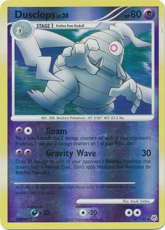 Dusclops - 47/130 - Reverse Holo - EN Dusclops - 47/130 - Reverse Holo - EN