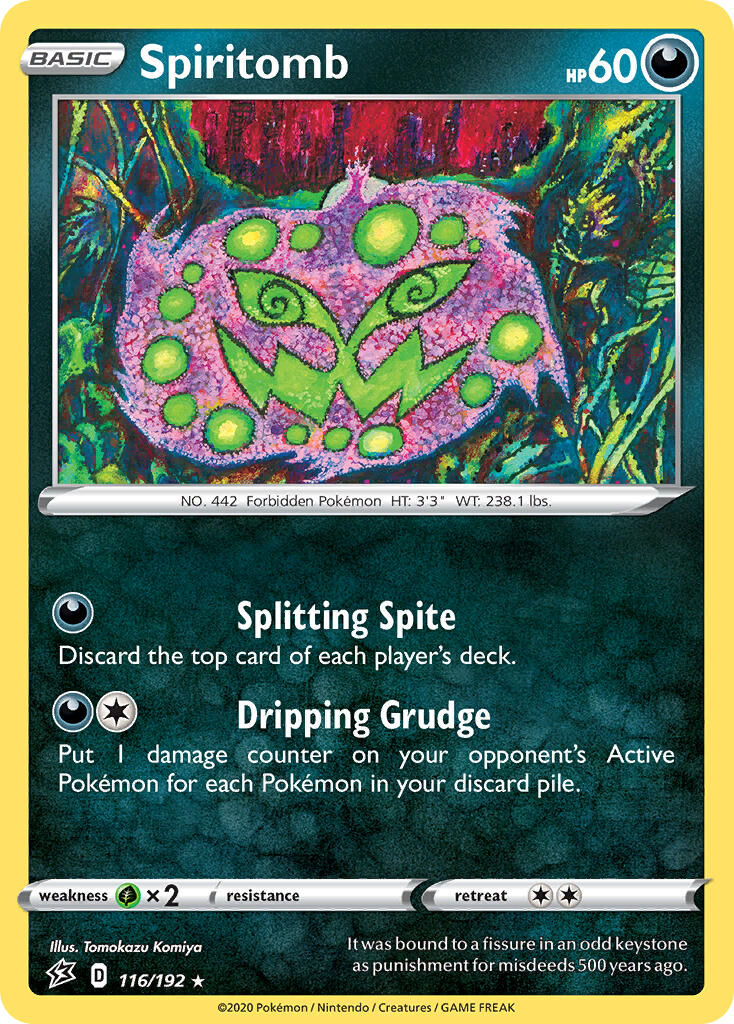 Spiritomb - 116/192 - EN Spiritomb - 116/192 - EN