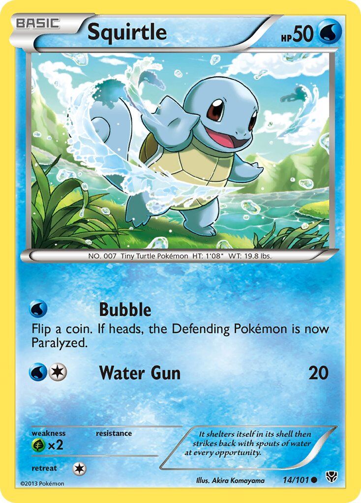 Squirtle - 14/101 - EN