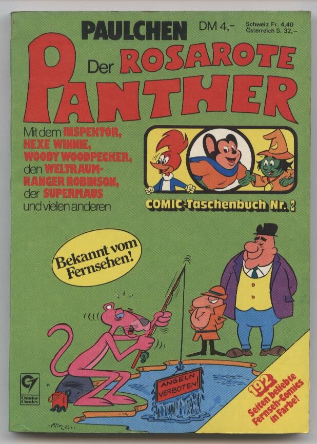 Paulchen der Rosarote Panther Taschenbuch #2
