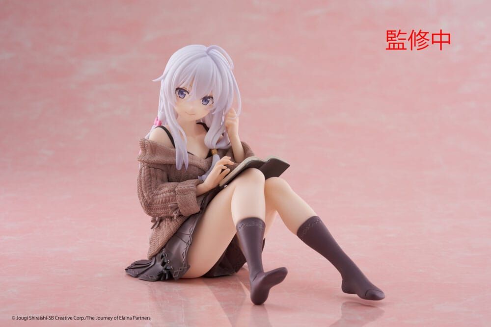 Wandering Witch: The Journey of Elaina PVC Statue Desktop Cute Figure Elaina Casual Clothes Ver. 13 cm Wandering Witch: The Journey of Elaina PVC Statue Desktop Cute Figure Elaina Casual Clothes Ver. 13 cm