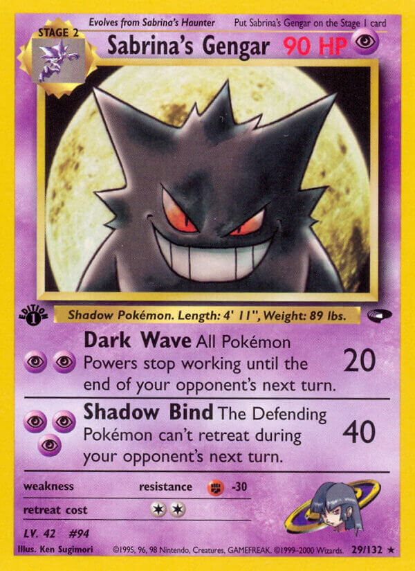 Sabrina’s Gengar - 29/132 - EN Sabrina’s Gengar - 29/132 - EN