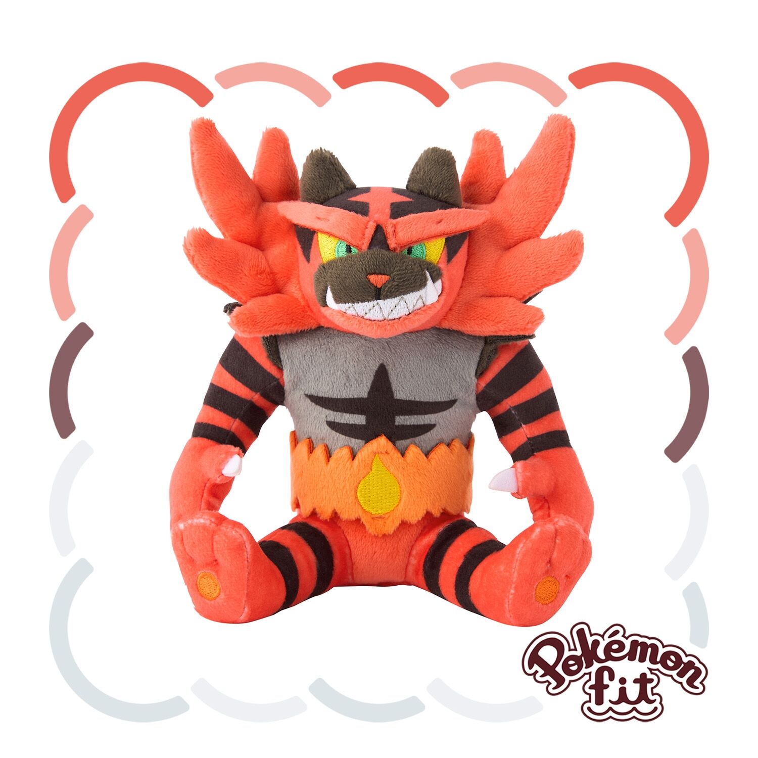 Incineroar Sitting Cuties Plush - 18.0 cm Incineroar Sitting Cuties Plush - 18.0 cm