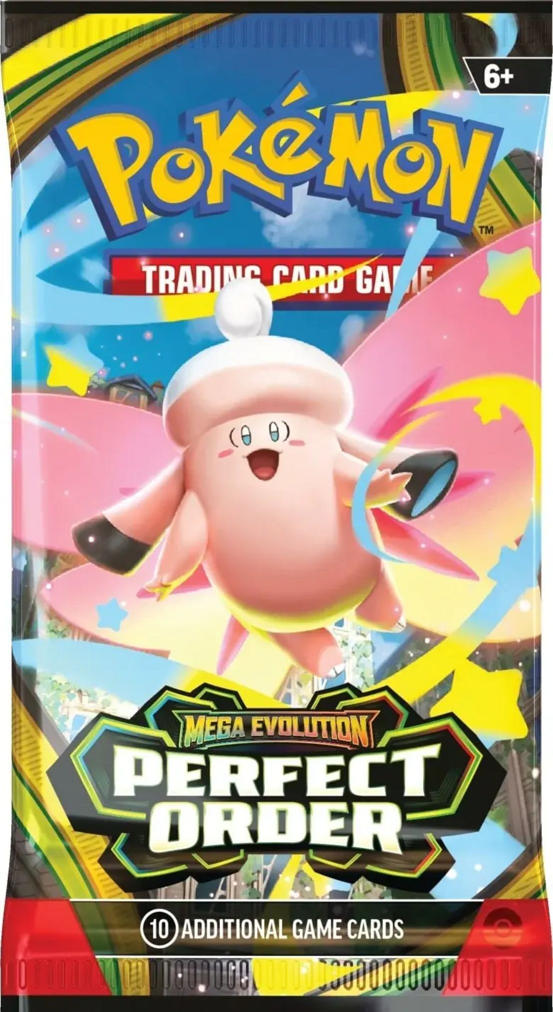 Pokémon TCG: Mega Evolution (ME03) - Perfect Order 1 Random Booster Pack (10 Cards) - EN