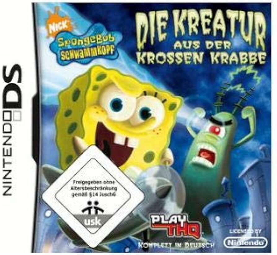 SpongeBob SquarePants: Creature from the Krusty Krab - Nintendo DS SpongeBob SquarePants: Creature from the Krusty Krab - Nintendo DS