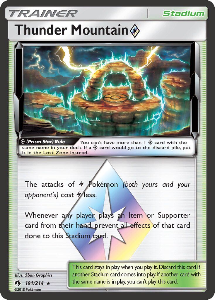 Thunder Mountain Prism Star - 191/214 - EN