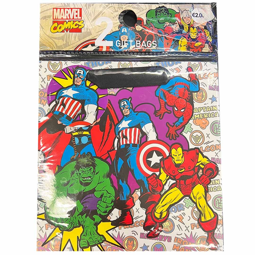 Marvel Comics Avengers Geschenktasche / Giftbag (2 Stück) Marvel Comics Avengers Geschenktasche / Giftbag (2 Stück)