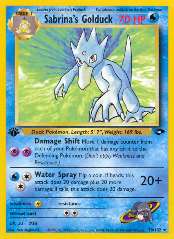 Sabrina’s Golduck - 30/132 - EN Sabrina’s Golduck - 30/132 - EN