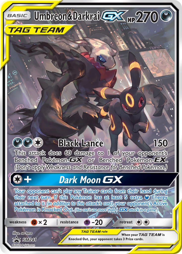 Umbreon & Darkrai-GX - SM241/SM241 - EN Umbreon & Darkrai-GX - SM241/SM241 - EN