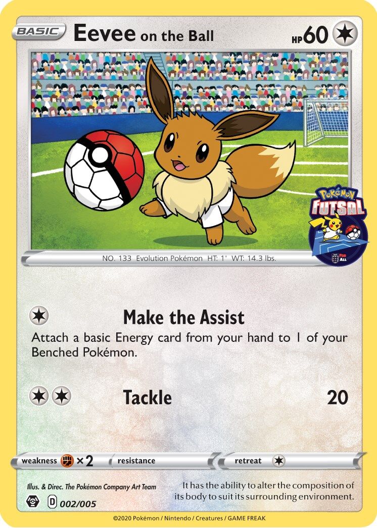 eevee-on-the-ball-002-005-futsal-promo-sealed-pokemon-tcg1 Eevee On The Ball 002/005 - Futsal Promo Sealed - Pokémon TCG
