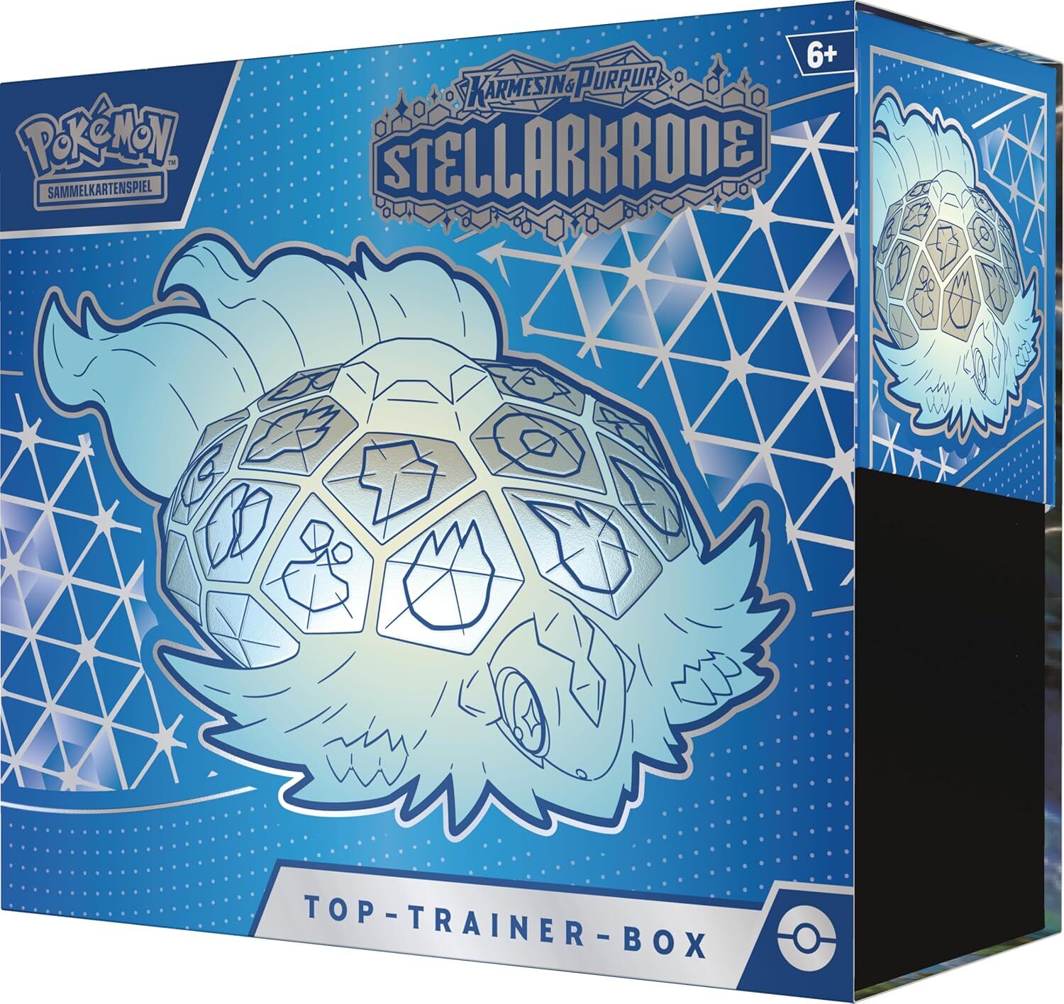 Pokémon TCG: Karmesin & Purpur - Stellarkrone Top-Trainer-Box - DE