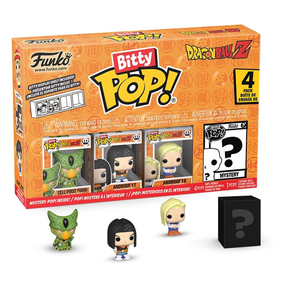Dragon Ball Bitty POP! Vinyl Figur 4er-Pack Séries 2 - 2,5 cm 