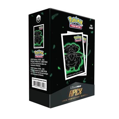 UP - Neon Kanto 105ct APEX Deck Protector Sleeves - Venusaur