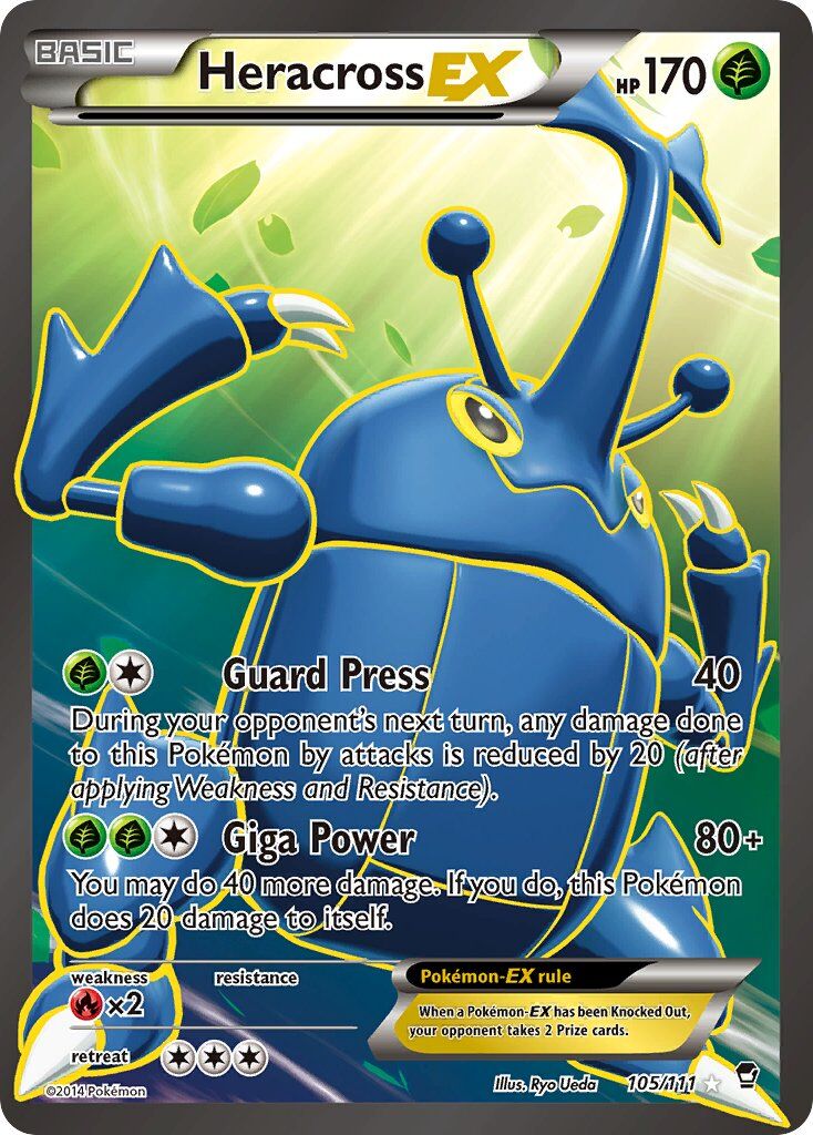 Heracross-EX - 105/111 - EN