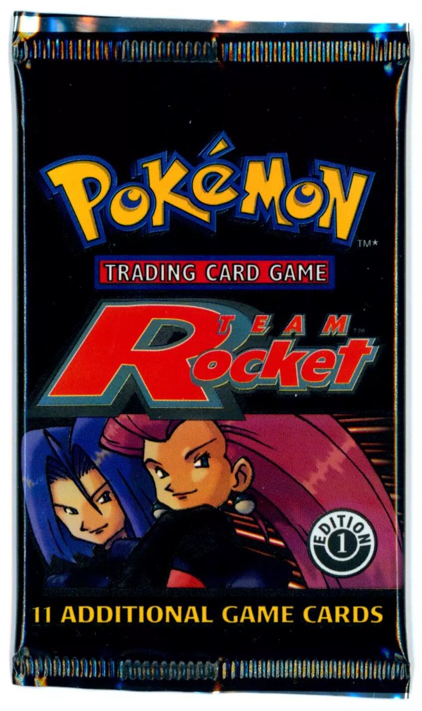 Pokémon Team Rocket 1st Edition Booster Sealed (Jessie & James Artwork) - EN