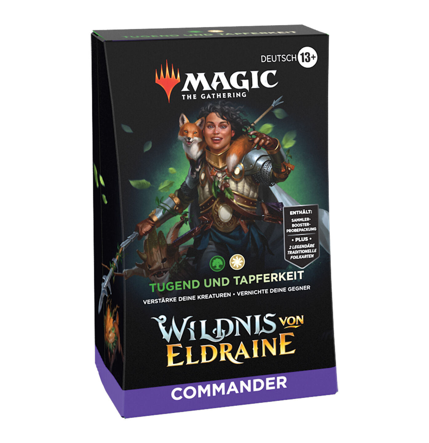 Wilds of Eldraine Commander Deck Virtue and Valor - Magic the Gathering - EN Wilds of Eldraine Commander Deck Virtue and Valor - Magic the Gathering - EN