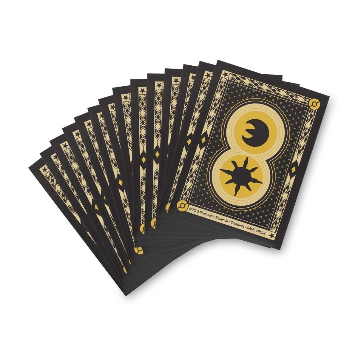 Pokemon Center Original Deck Sleeves Lunatone Solrock Eclipse Pokemon Center Original Deck Sleeves Lunatone Solrock Eclipse