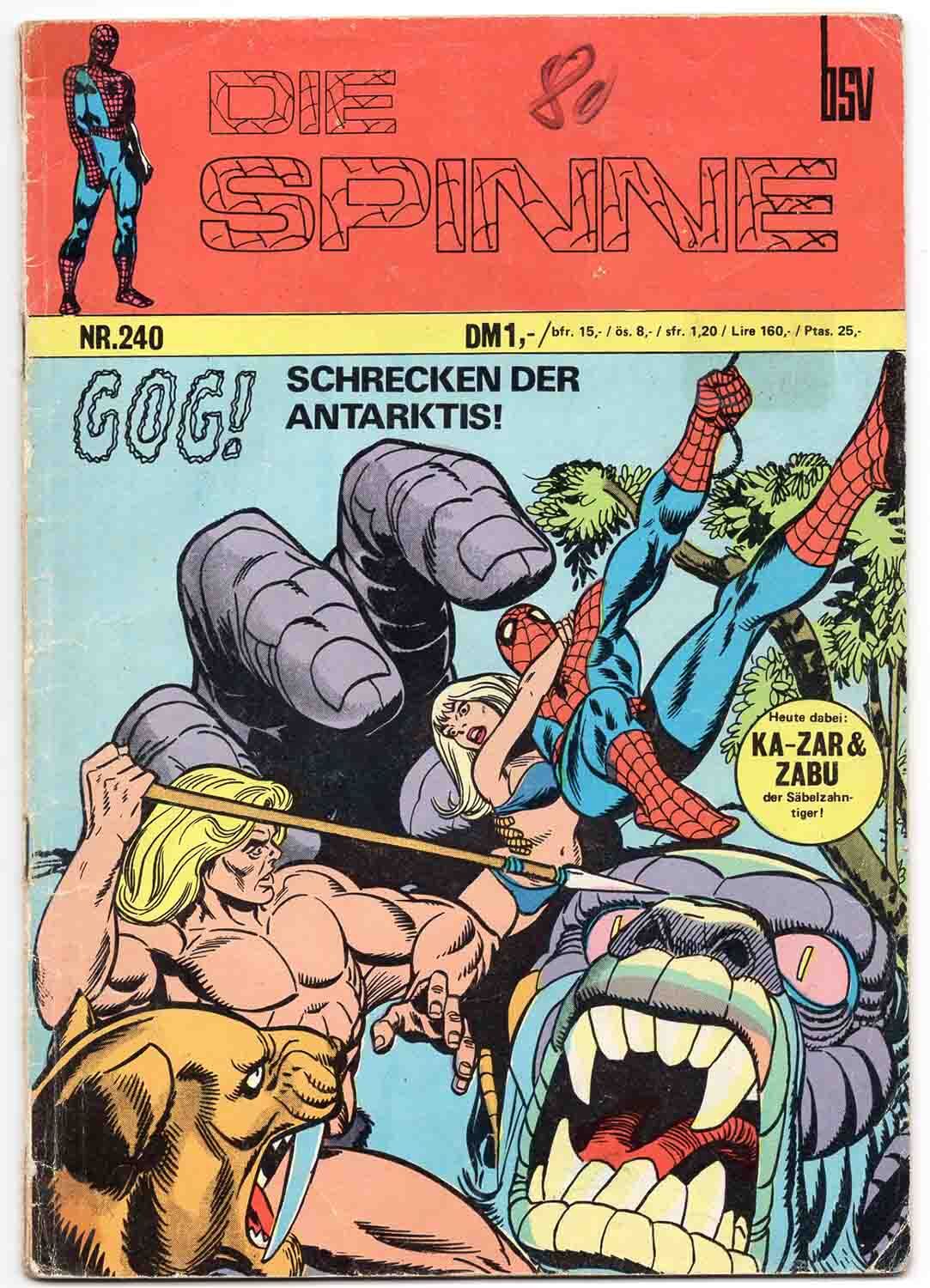 hit_comics_spinne_240 Hit Comics #240 Spinne
