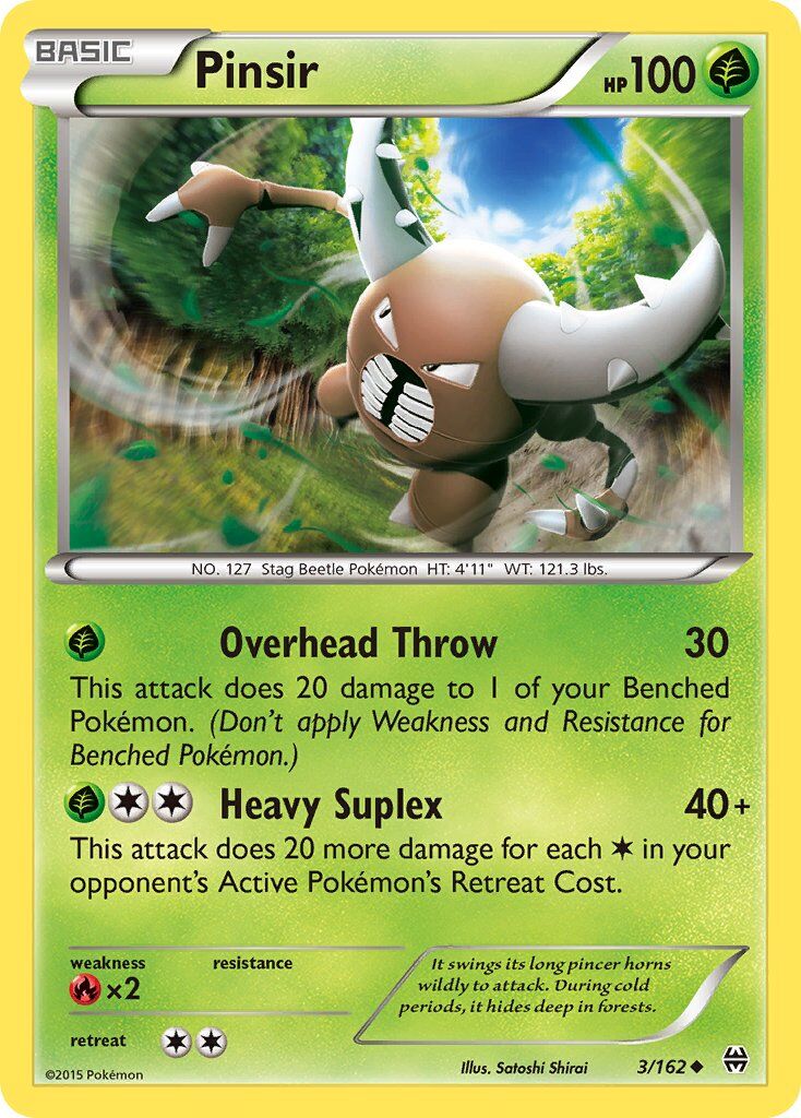 Pinsir - 3/162 - EN Pinsir - 3/162 - EN