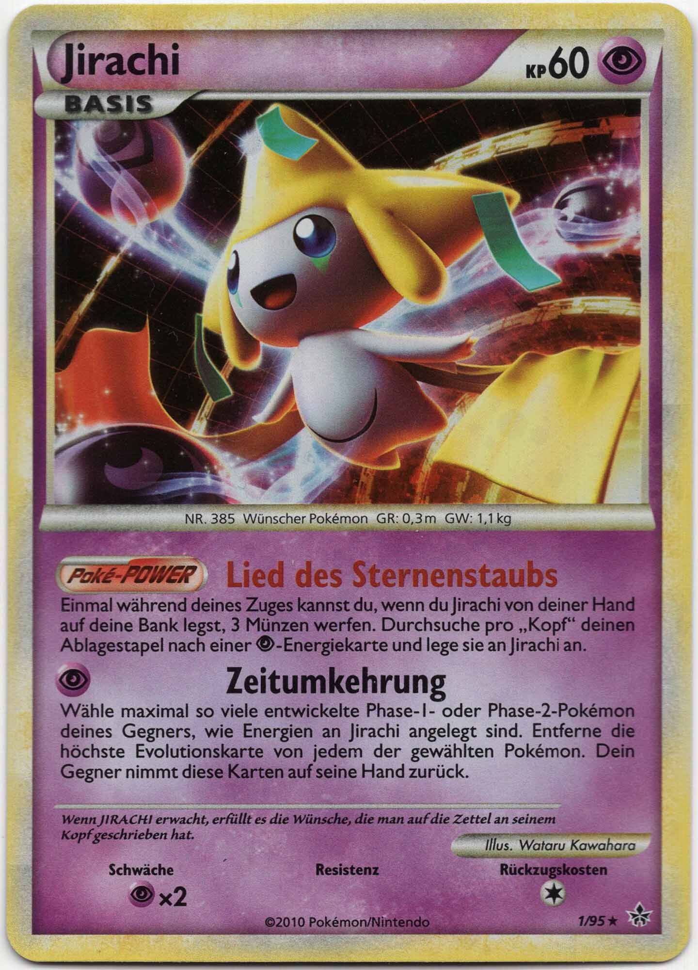 Jirachi - 1/95 - Pokémon TCG (Near Mint)