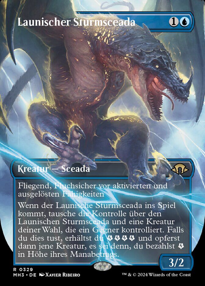 Volatile Stormdrake - MH3 329 - Normal - DE - NM