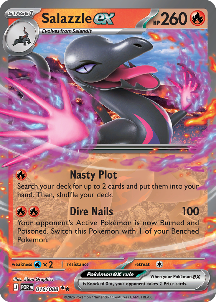 Salazzle ex - 016/088 - EN