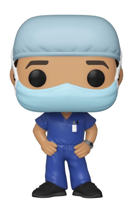 Front Line Worker POP! Heroes Vinyl Figur Male #1 9 cm Front Line Worker POP! Heroes Vinyl Figur Male #1 9 cm