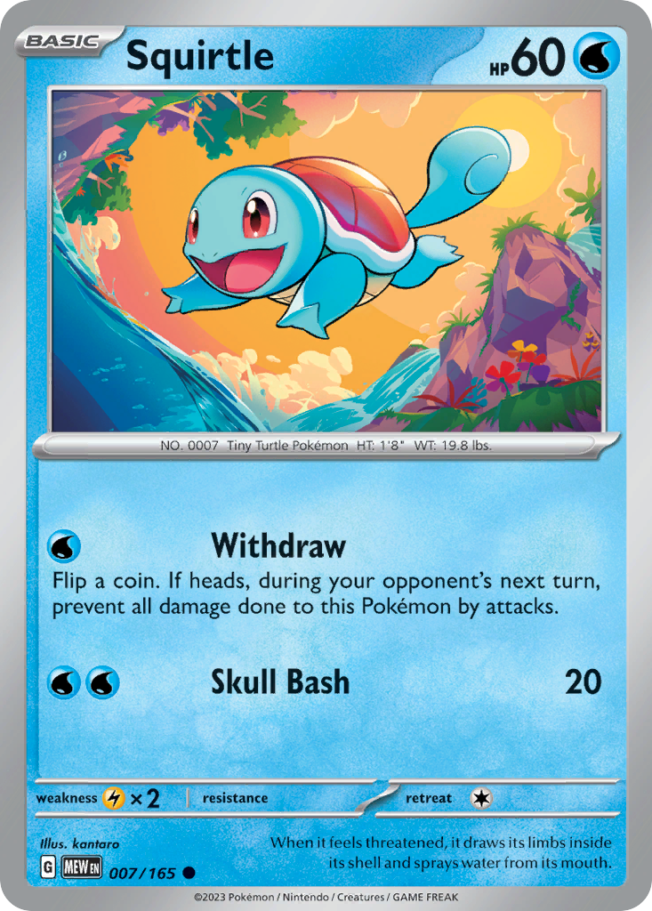Squirtle - 007/207 - EN Squirtle - 007/207 - EN
