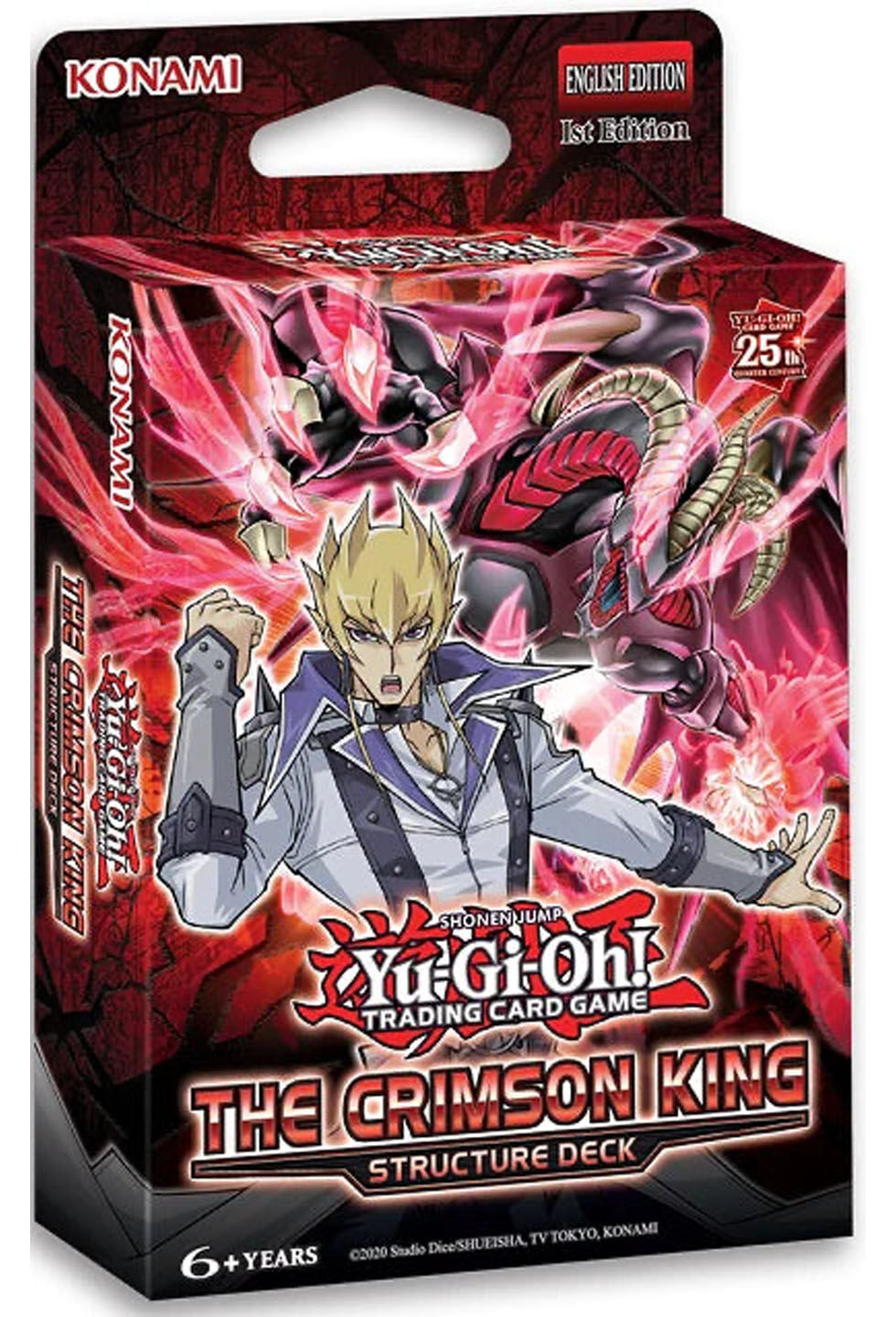 Structure Deck: The Crimson King Jack Atlas - 1. Auflage - Yu-Gi-Oh! - EN Structure Deck: The Crimson King Jack Atlas - 1. Auflage - Yu-Gi-Oh! - EN