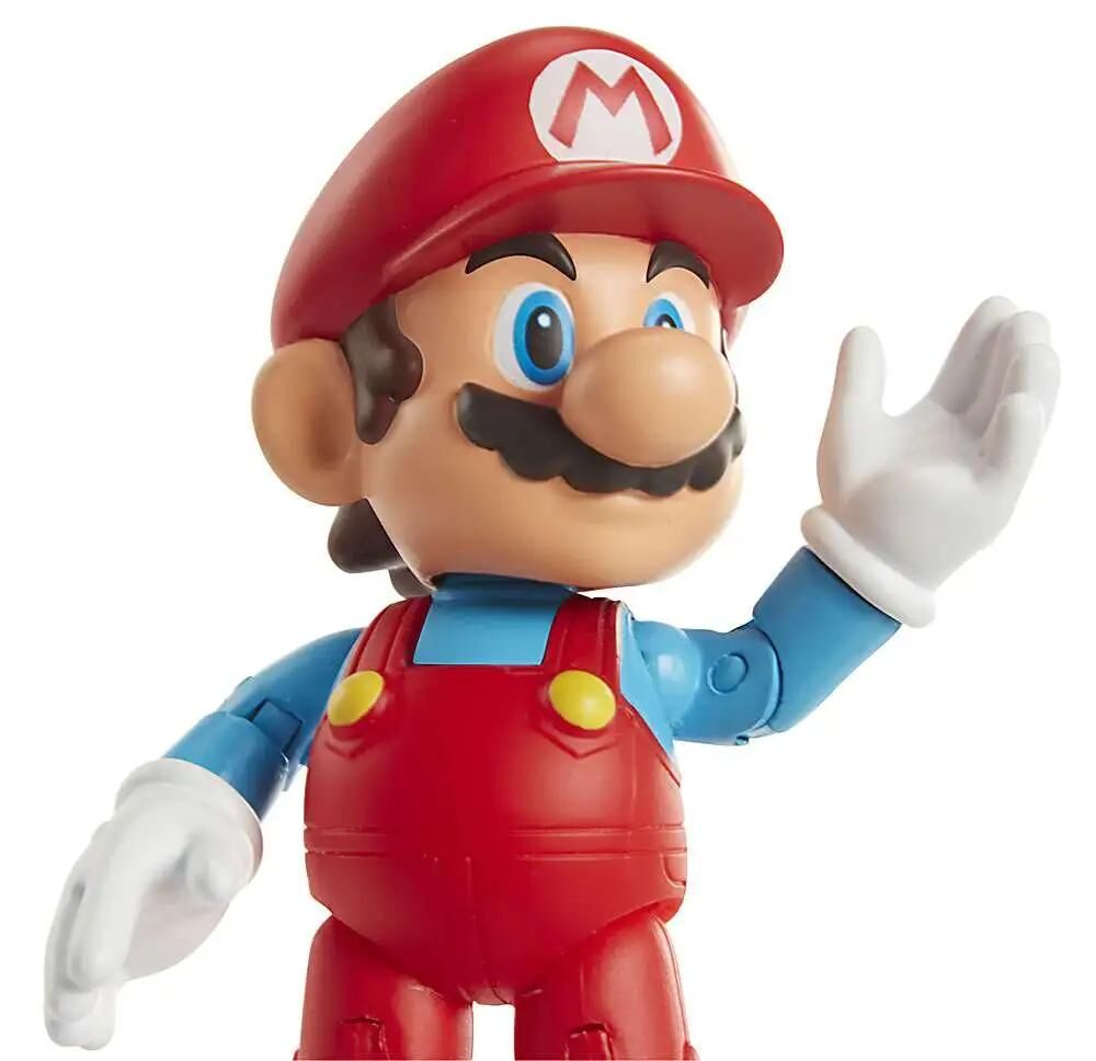 World of Nintendo Ice Mario with Ice Ball Action Figure