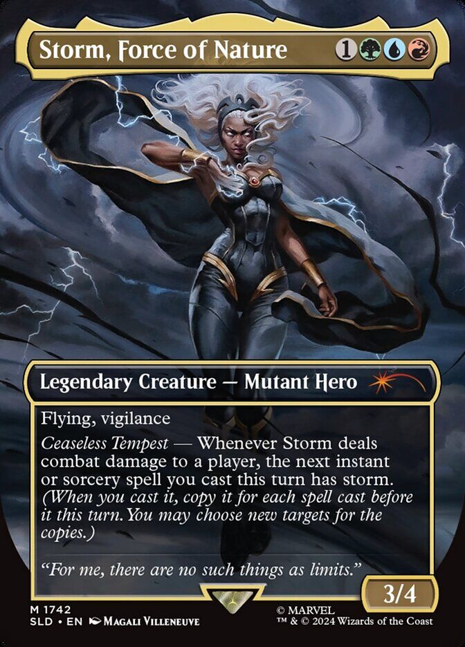 Storm, Force of Nature - SLD 1742 - Foil - EN - NM Storm, Force of Nature - SLD 1742 - Foil - EN - NM