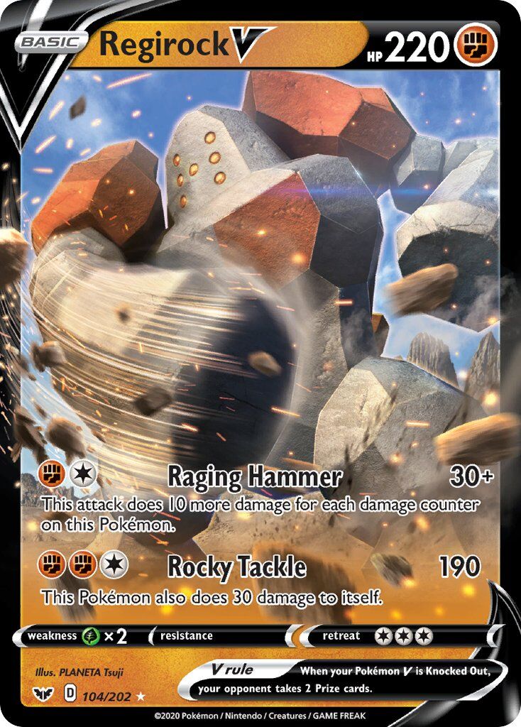 Regirock V - 104/202 - EN