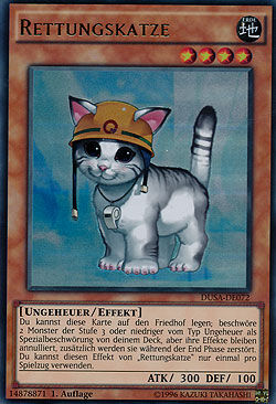 Rettungskatze - Yu-Gi-Oh!