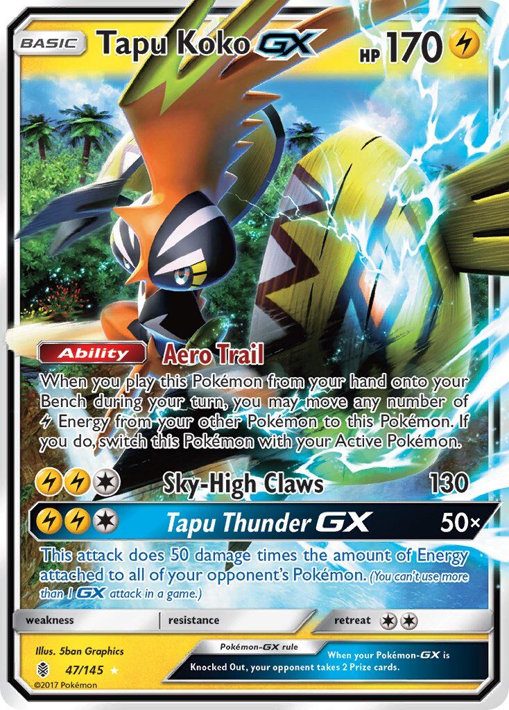 Tapu Koko-GX - 47/145 - EN
