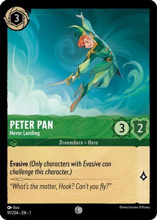 Peter Pan - Never Landing - 91/204 - EN