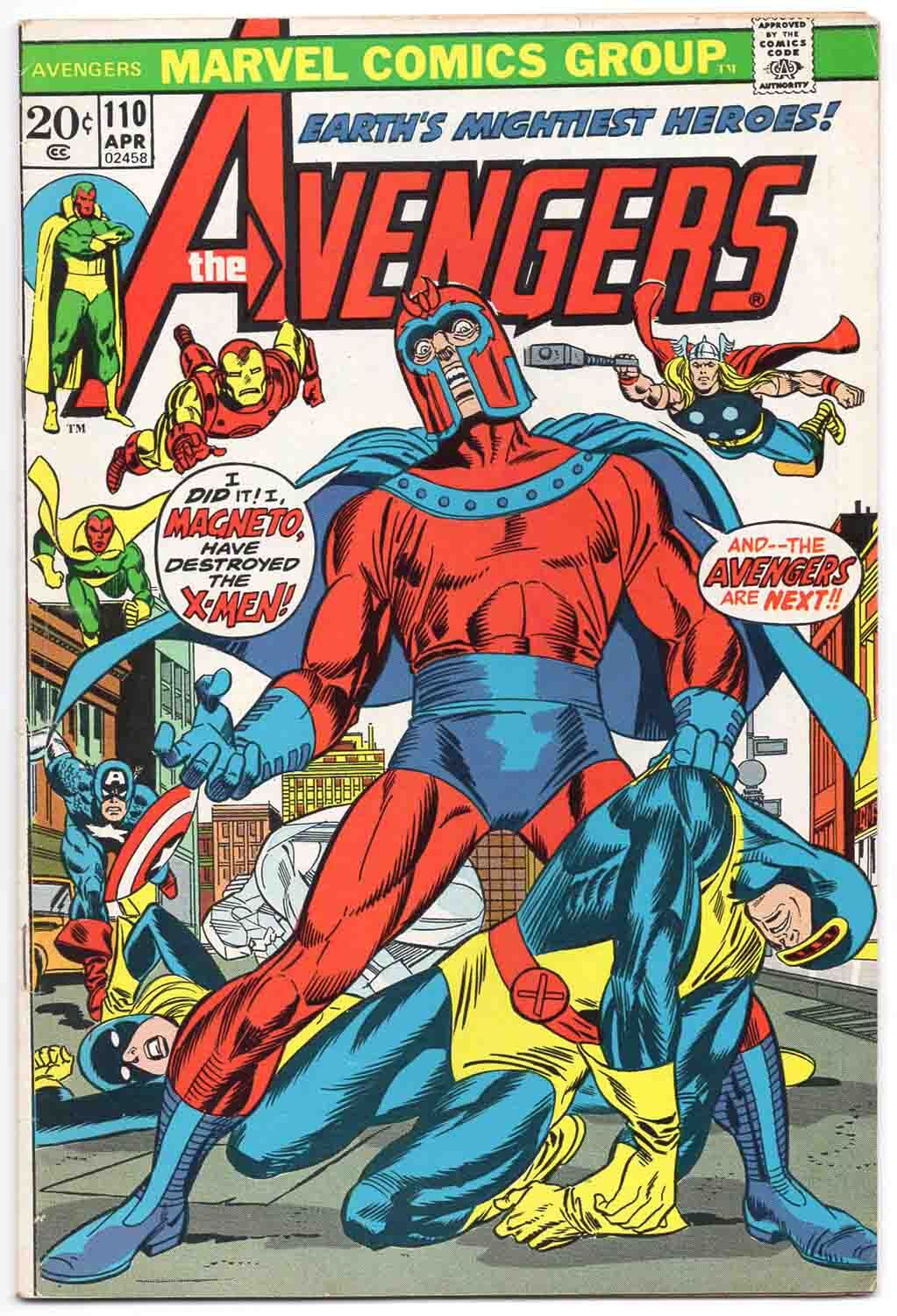 Avengers #110