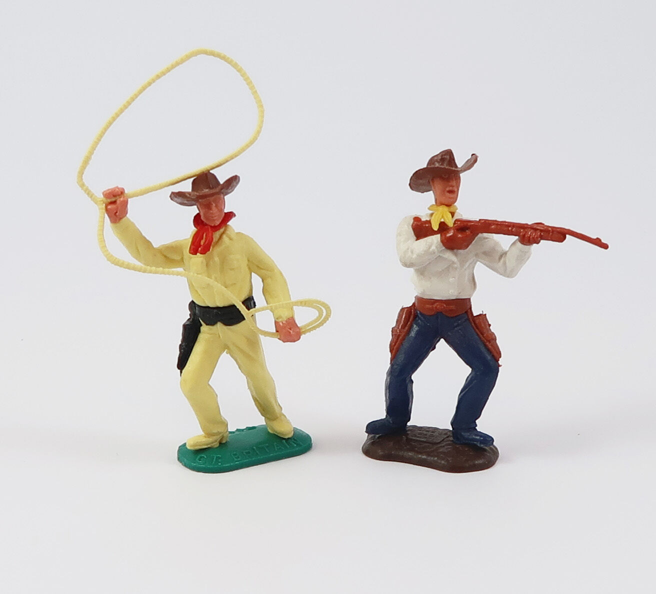 timpo_cowboy_kombination_lasso_gewehr_001 Timpo 2 Cowboys mit Lasso und Gewehr