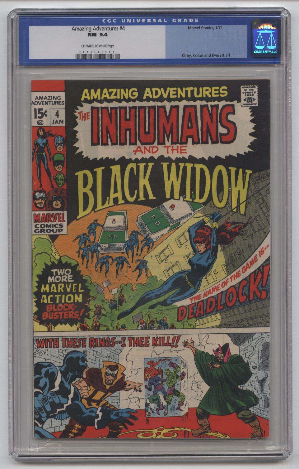 cgc_amazing_adventures_4_cover Amazing Adventures #4 CGC 9.4