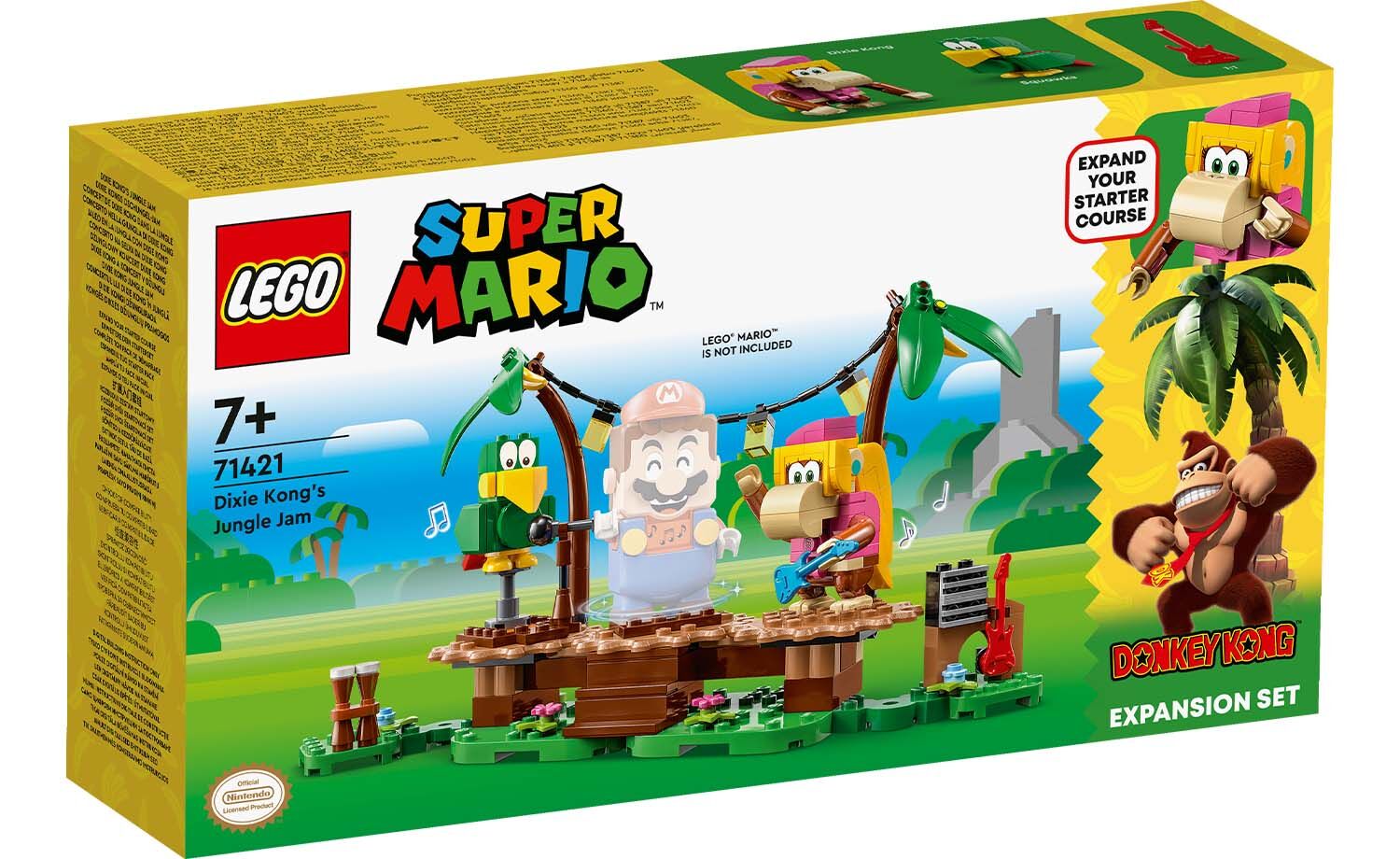 LEGO Super Mario Dixie Kongs Jungle Jam Expansion Set 71421