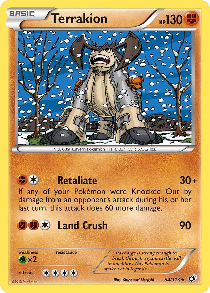 Terrakion - 84/113 - EN