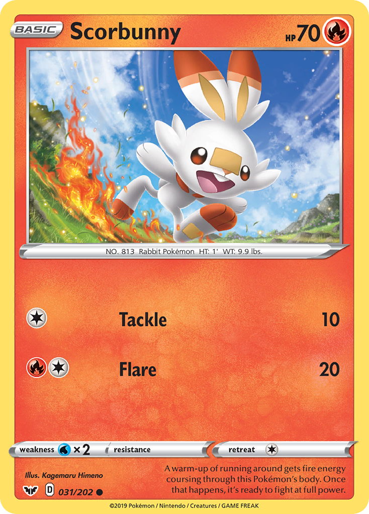 Scorbunny - 031/202 - EN Scorbunny - 031/202 - EN