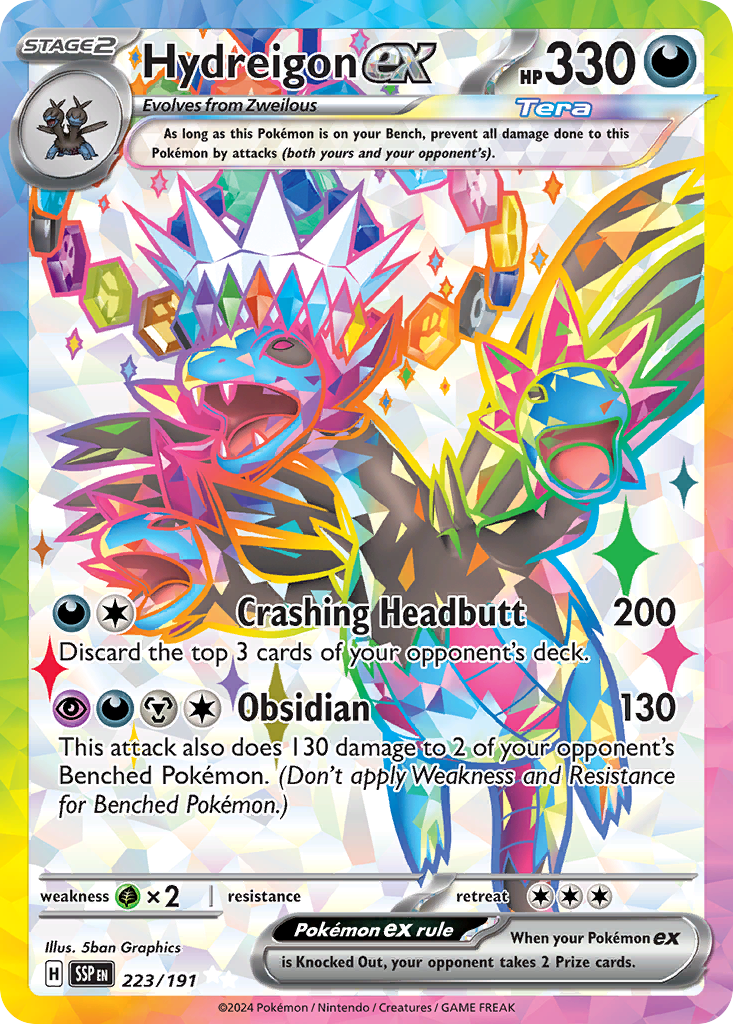 Hydreigon ex - 223/191 - EN Hydreigon ex - 223/191 - EN