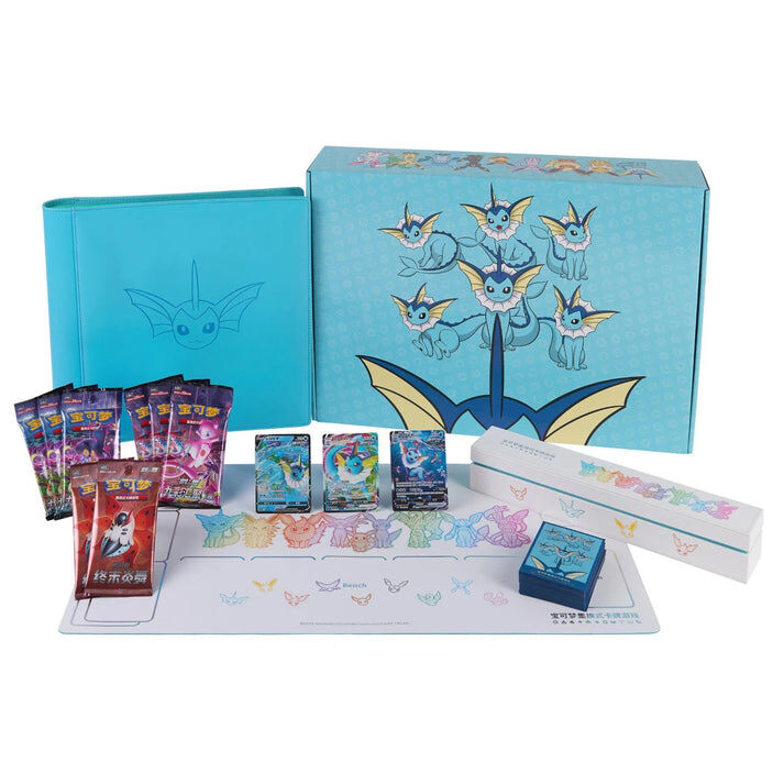 Pokémon Vaporeon Exclusive Gift Collection Box - CHN (Aussenverpackung von Zoll geöffnet)