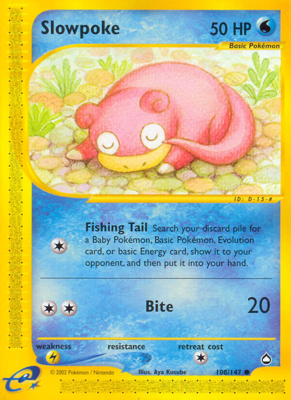 Slowpoke - 108/147 - EN Slowpoke - 108/147 - EN