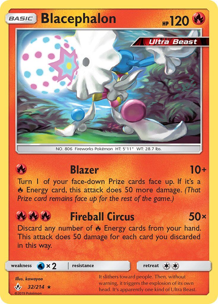 Blacephalon - 32/214 - EN Blacephalon - 32/214 - EN