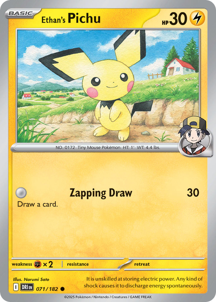 Ethan’s Pichu - 071/182 - EN
