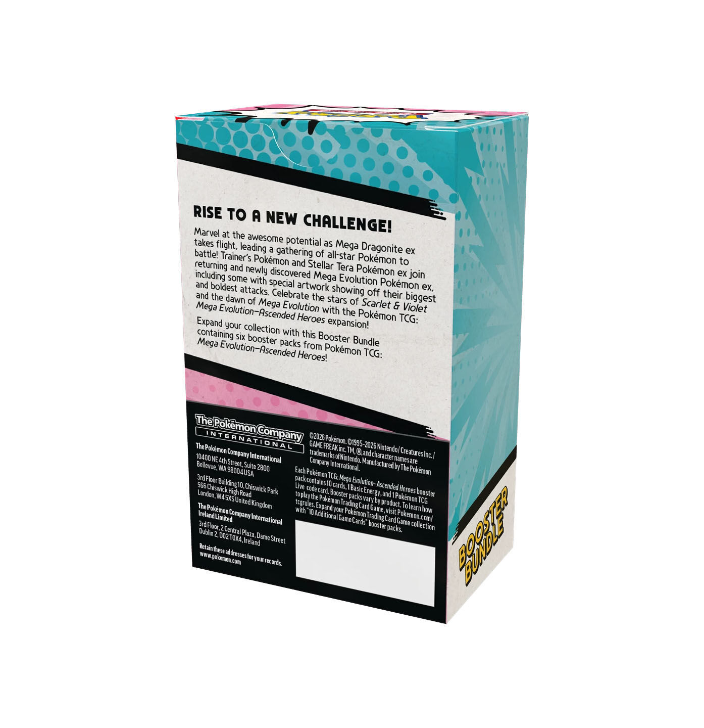 Pokémon TCG: Mega Evolution - Ascended Heroes Booster Bundle (6) - EN
